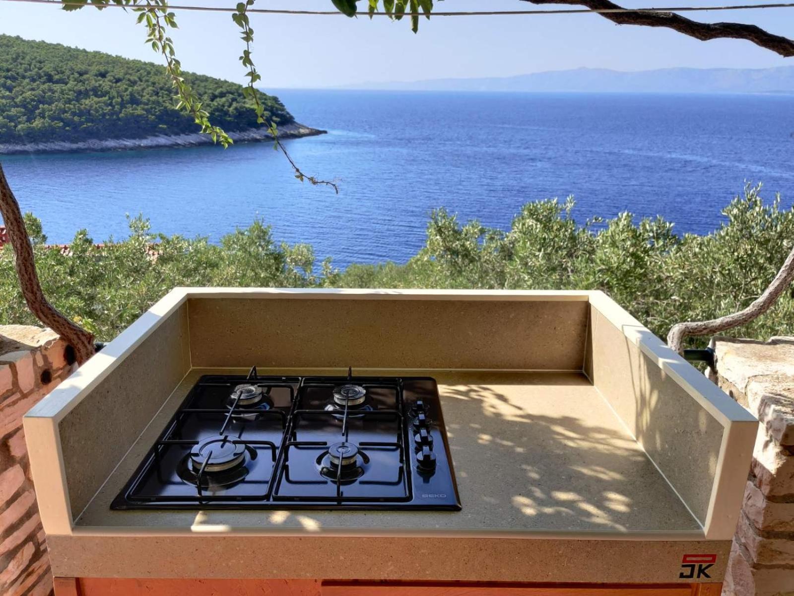 Unique Seaside Villa With Pool Vela Luka Zewnętrze zdjęcie
