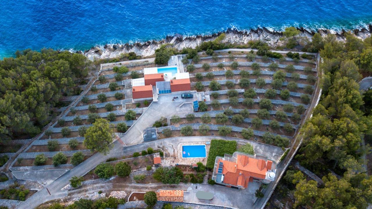 Unique Seaside Villa With Pool Vela Luka Zewnętrze zdjęcie