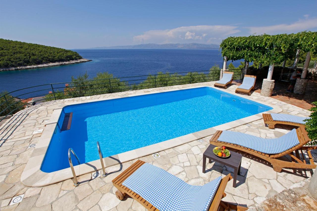 Unique Seaside Villa With Pool Vela Luka Zewnętrze zdjęcie
