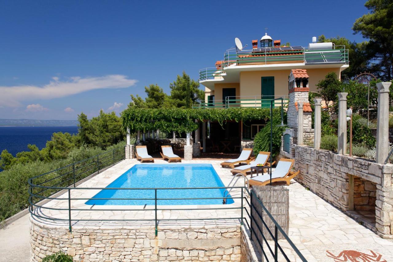 Unique Seaside Villa With Pool Vela Luka Zewnętrze zdjęcie